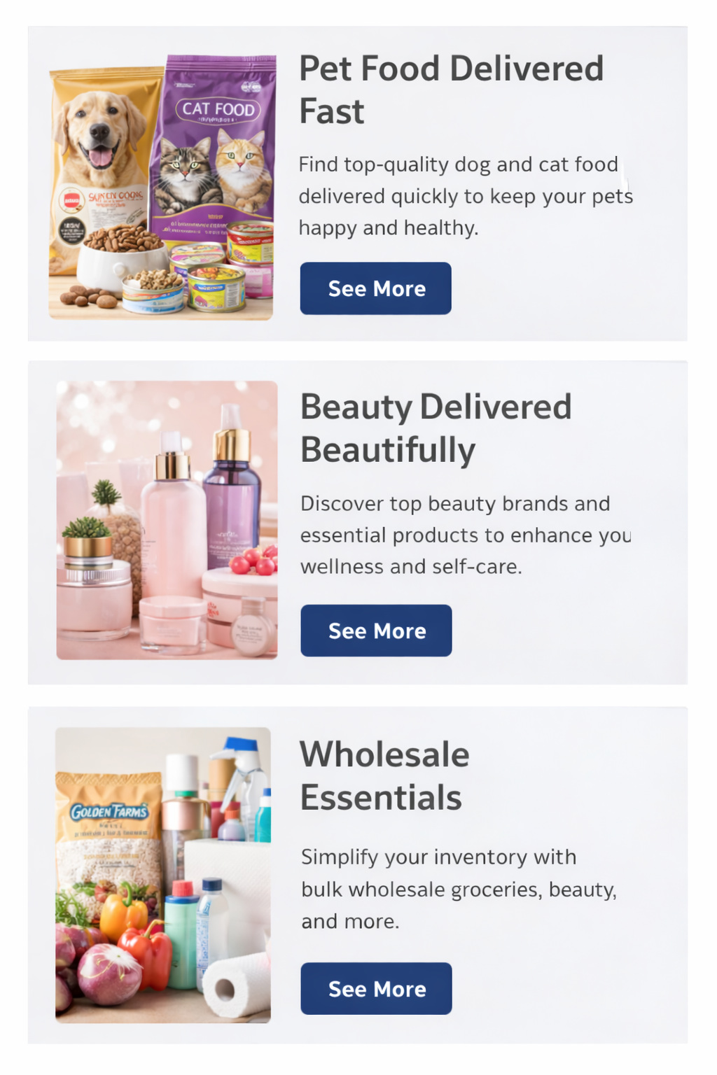 Luxie Distribution USA Products and Services